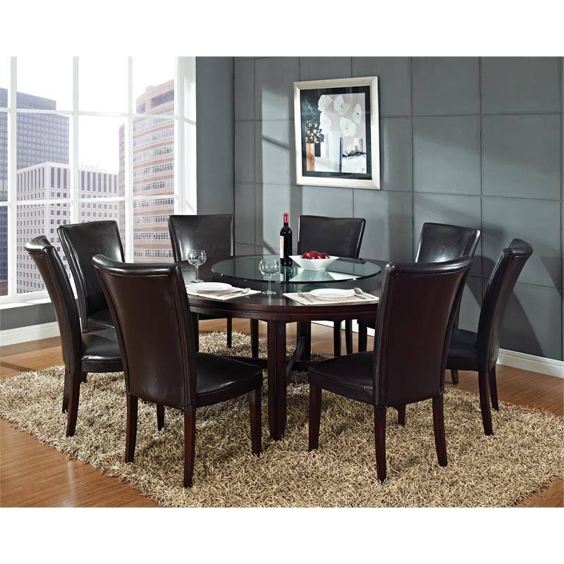 Round Lazy Susan Tempered Glass J5398