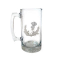 16 oz Engraved Stein Glass Q250