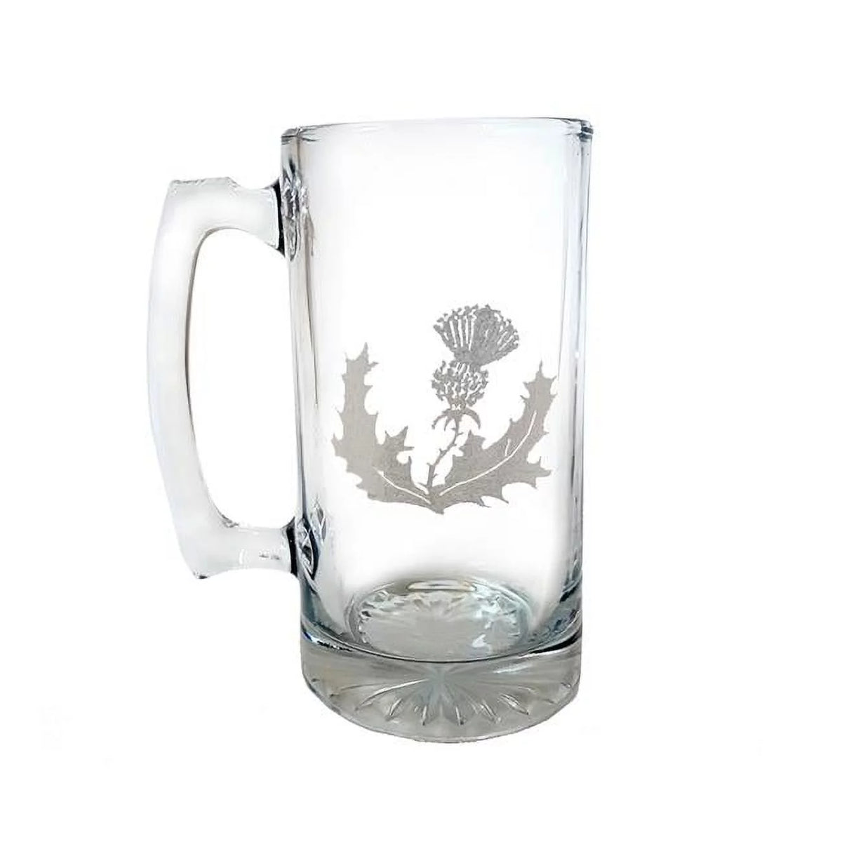 16 oz Engraved Stein Glass Q250