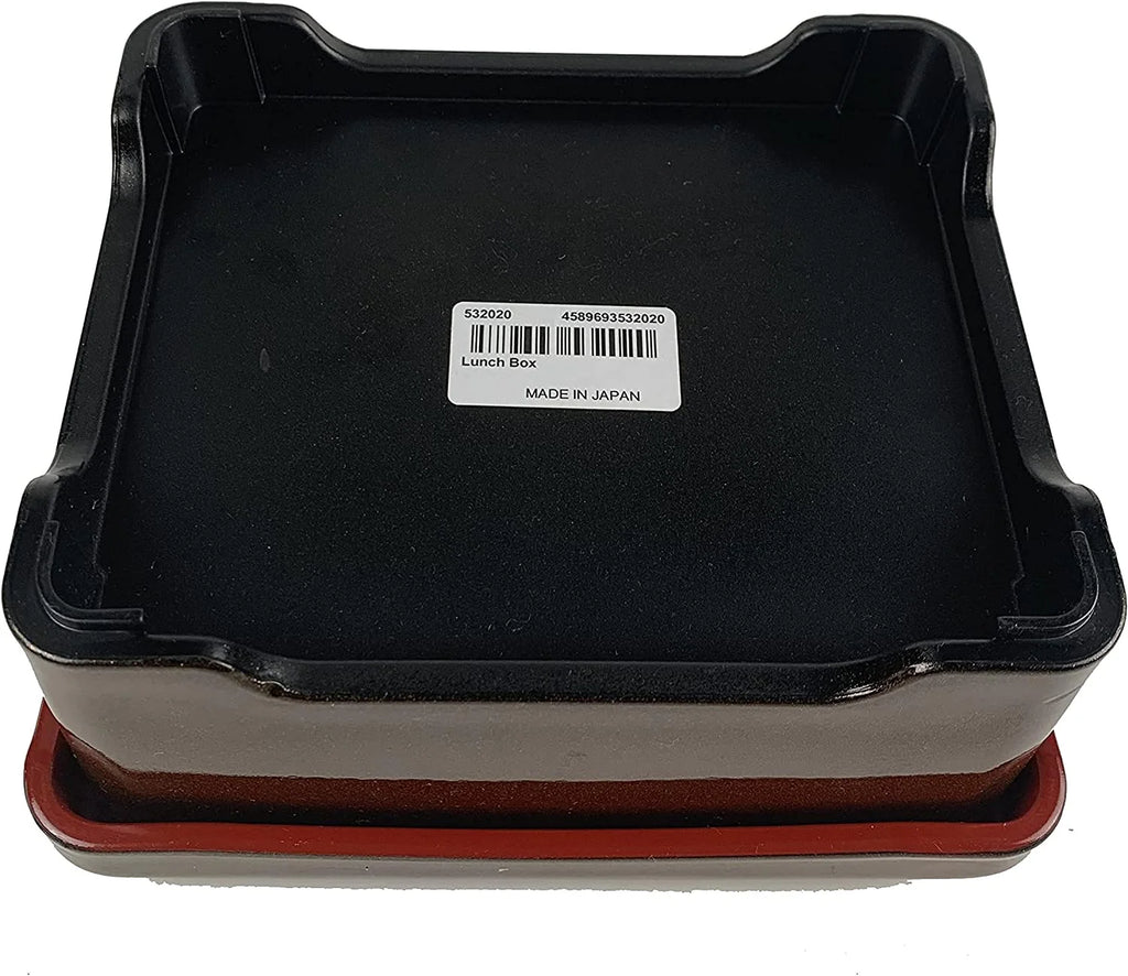 Bento Box Donburi Poke Box Traditional Japanese Lacquered Lunch Box F915