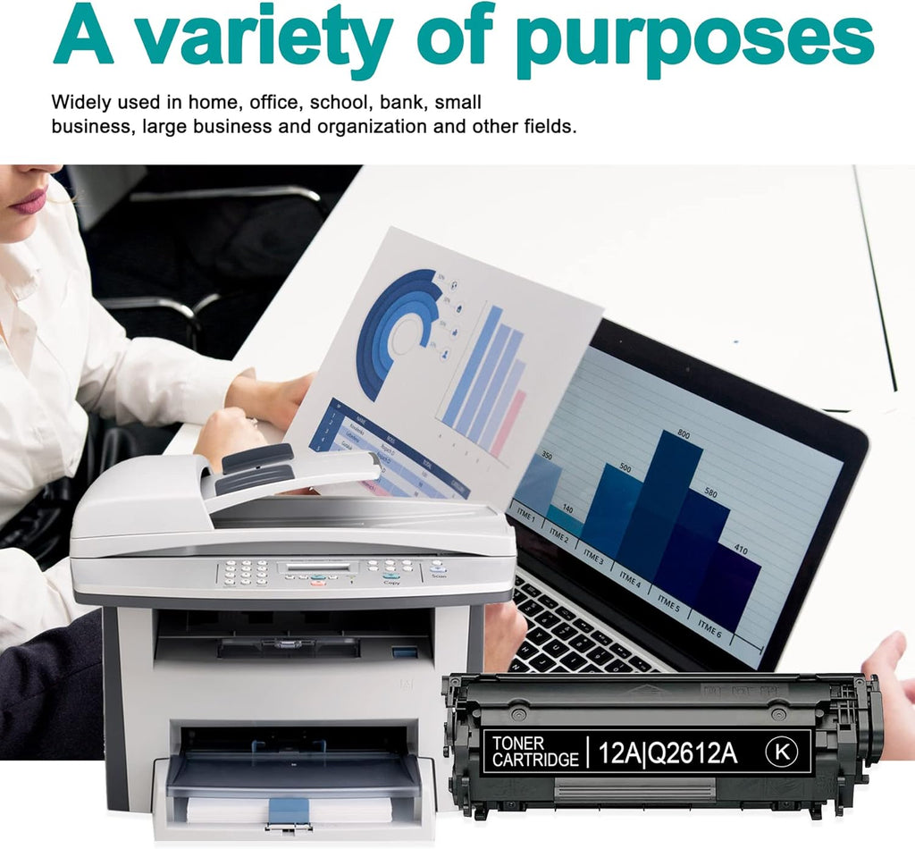 12A Toner Cartridge 2 Black U350075