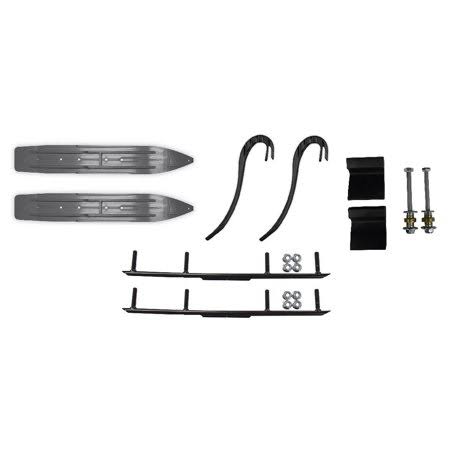 Gray 7 1/4 inch Snowmobile Skis Kit Y17563