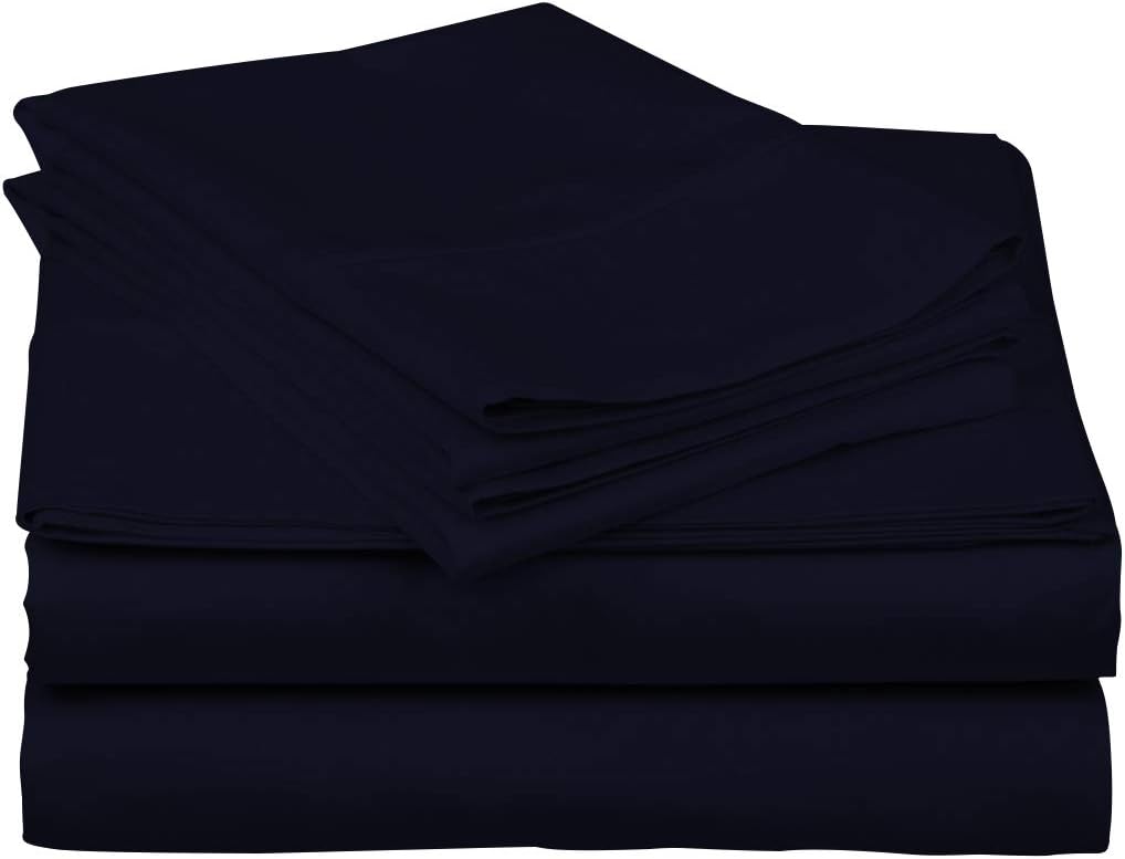 800 Thread Count Egyptian Cotton 4 Piece Twin Sheet Set White G756