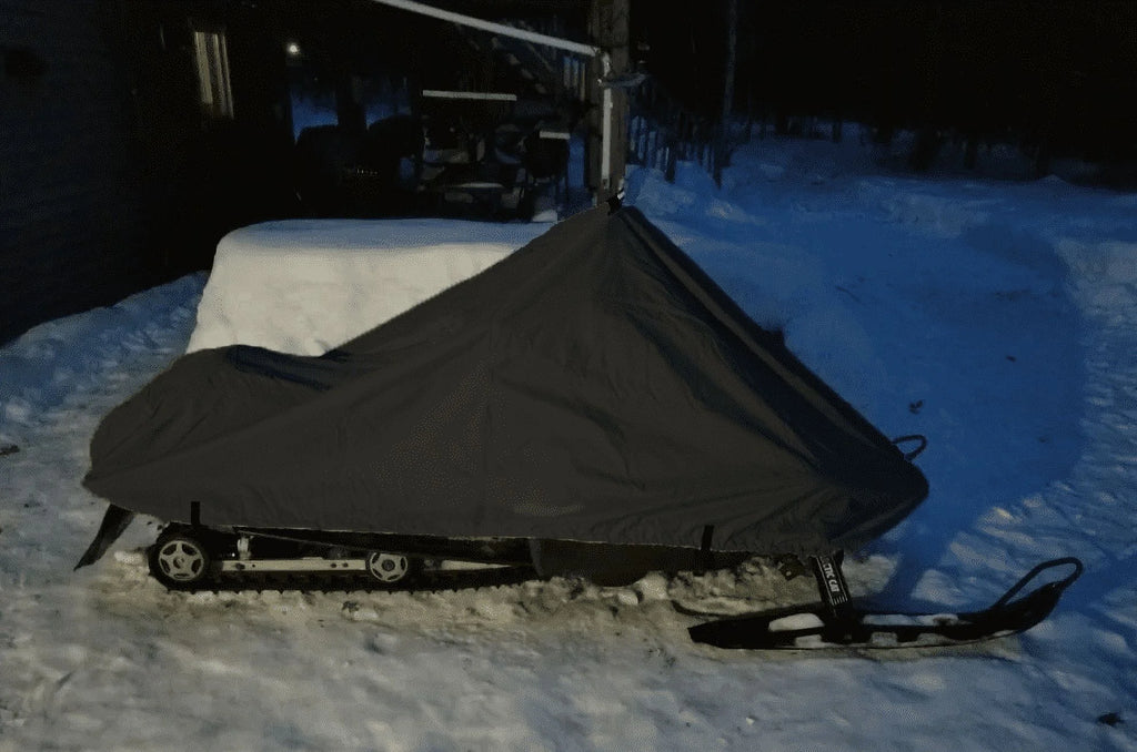 200 Denier All Black Snowmobile Cover Z743951