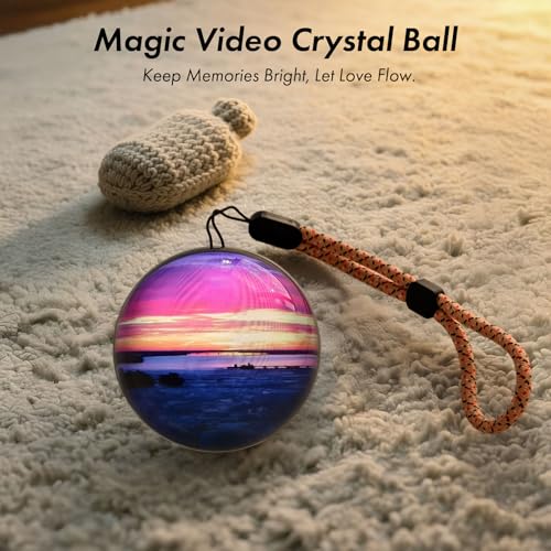 2.7" White Crystal Ball Video Player with Sound N347