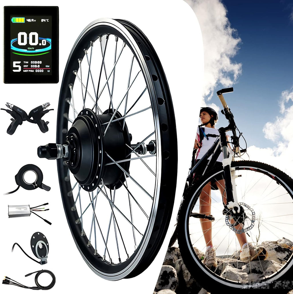 Electric Bicycle Conversion Kit 36V/48V 250W/350W/500W Rear Wheel U300169