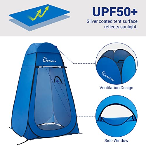 Pop Up Privacy Shower Tent Portable Outdoor Sun Shelter Camp Toilet Changing Dressing Room B756267