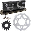 Drive Sprocket Chain Combo, 13 Tooth Front 40 Tooth Rear 520NZ Standard 88 Links Pack of 2 H897