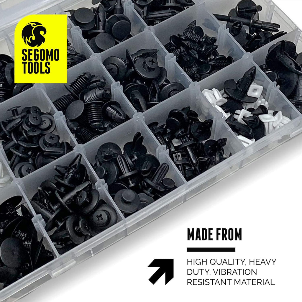 435 Piece Plastic Car Retainer Clips Kit X74629