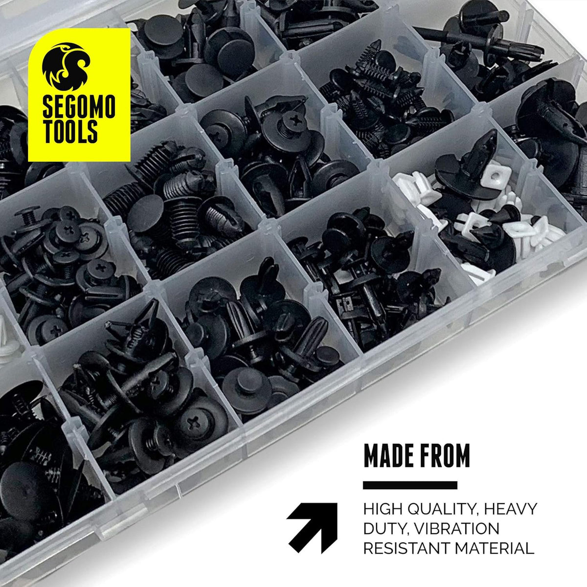 435 Piece Plastic Car Retainer Clips Kit X74629