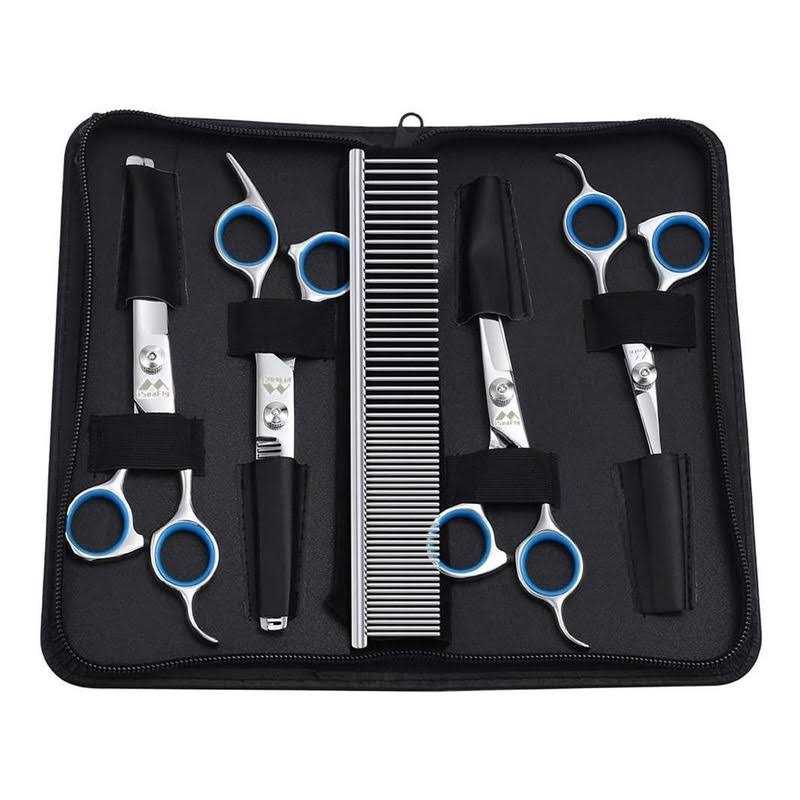 Dog Grooming Scissors Kit Set of 5 G58250