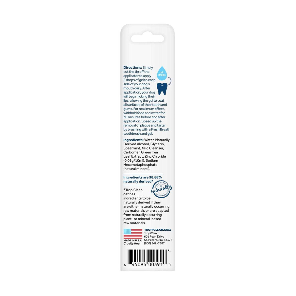Fresh Breath Oral Care Clean Teeth Gel D4410