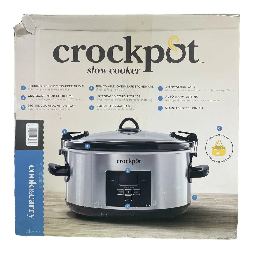 7 Quart Programmable Slow Cooker J810