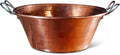 4 Qt 12 In Solid Copper Hand Hammered Jam Pan G356155