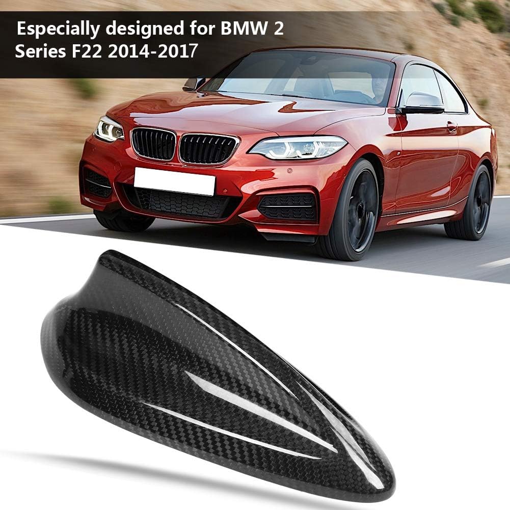 Carbon Fiber Shark Fin Antenna Cover Trim Cap, Pack of 2 Q162093
