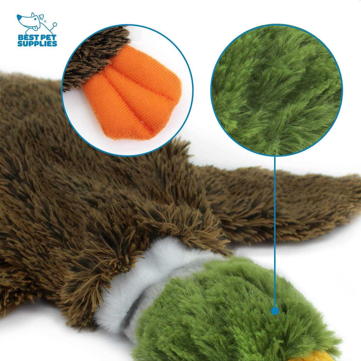 2-in-1 Stuffless Squeaky Dog Toys M14786