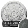 21 inch x 2 inch Hand-Painted Ceiling Medallion I900550