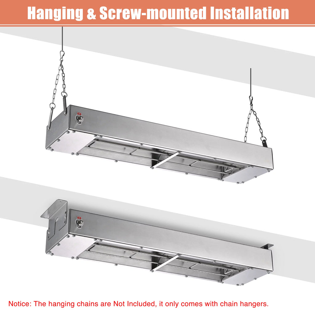 900W Stainless Steel Commercial Food Warmer L932