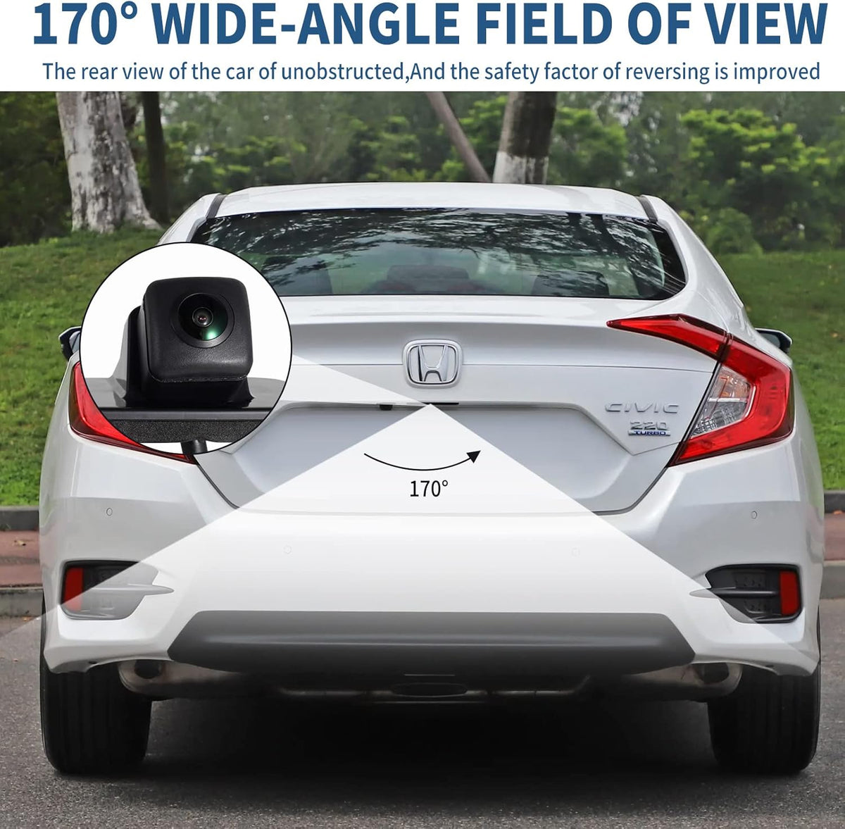 Rear View Backup Camera for Honda Accord Sedan Q228941