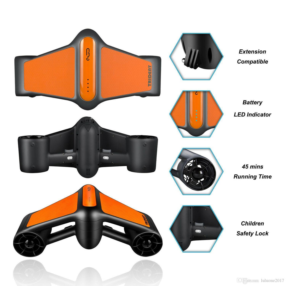 Orange Underwater Scooter T206483