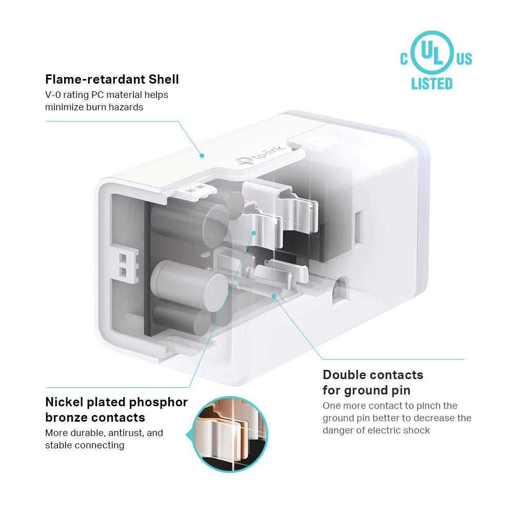 White 3-Pack Smart Plug D838877