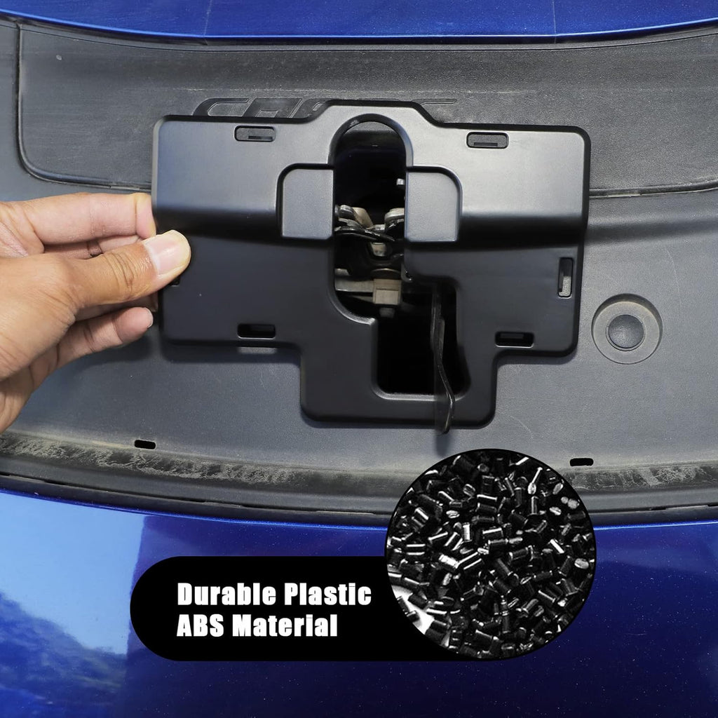 Engine Hood Lock Trim Dust-Proof Protection Gap Cover K242