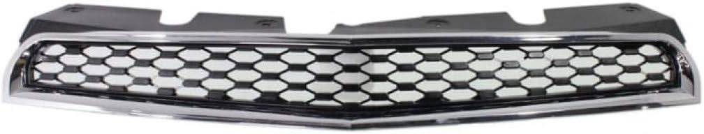 Chrome Shell Grille Assembly with Painted Black Insert Q25870