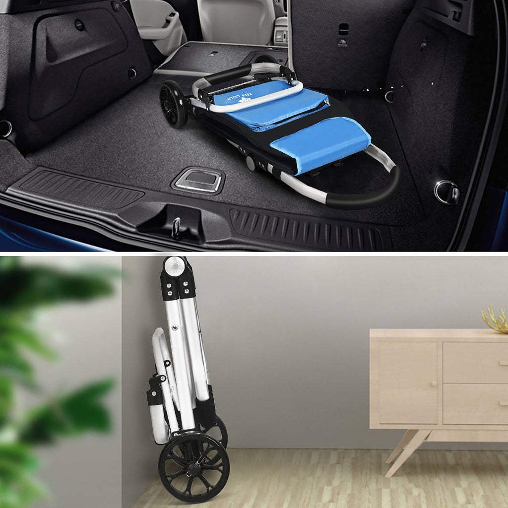 Folding Utility Cart with Removable Bag X54757