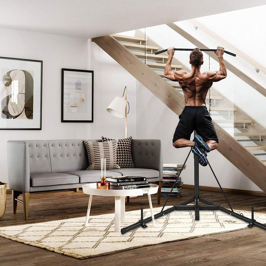 Heavy Bag Stand Folding Boxing Stand with Pull Up Bar Portable Sandbag Rack Free Standing Punching Bag Stand F205
