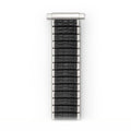 Black Stainless Steel Stretch Watch Band R1415