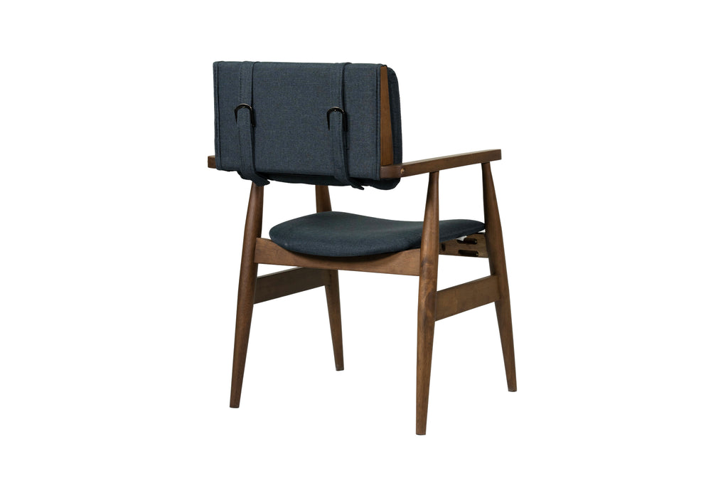 DarkBlue Solid Wood Dining Chairs (Set of 2) M338692