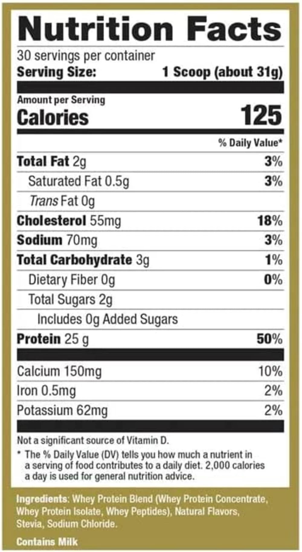 Whey Protein Vanilla Crème T7123