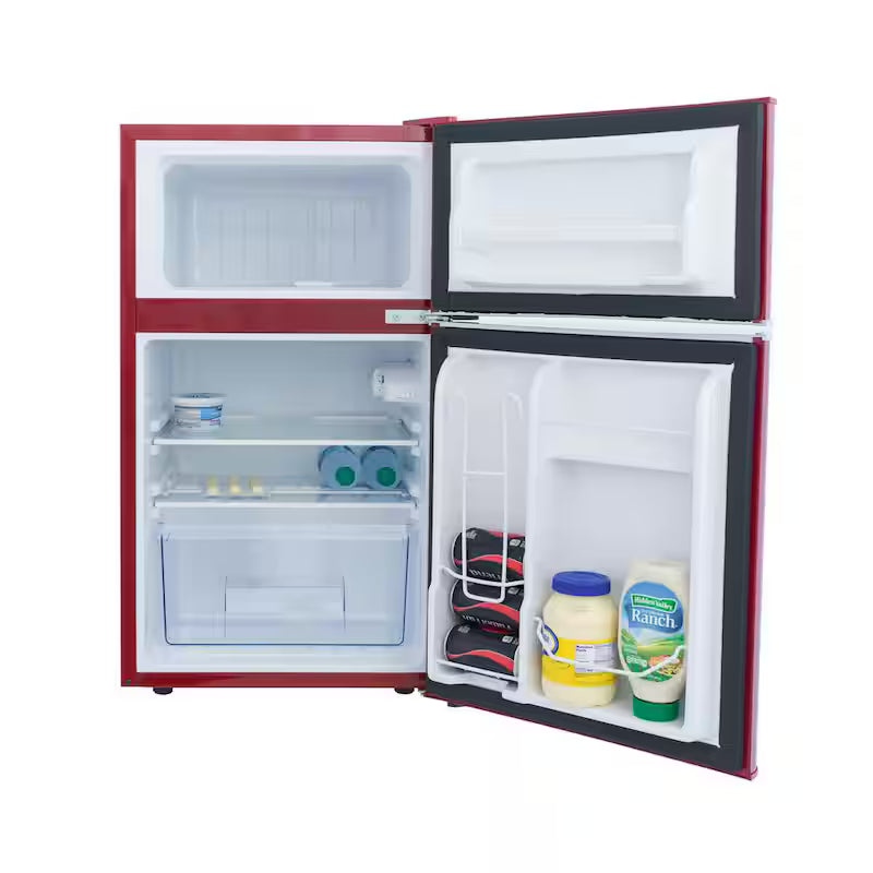 Mint Green 3.2 cu. ft. 2-Door Mini Fridge Z1228