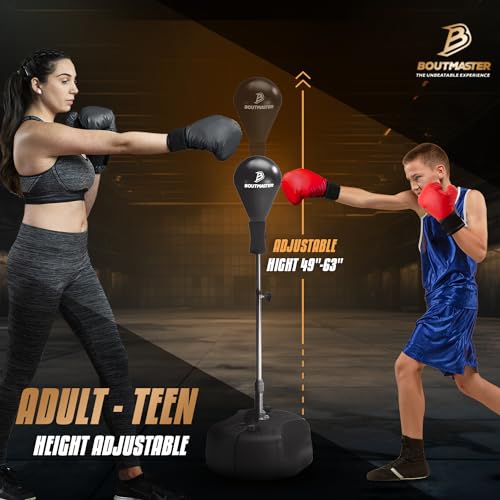 Height Adjustable Punching Bag with Stand S4722