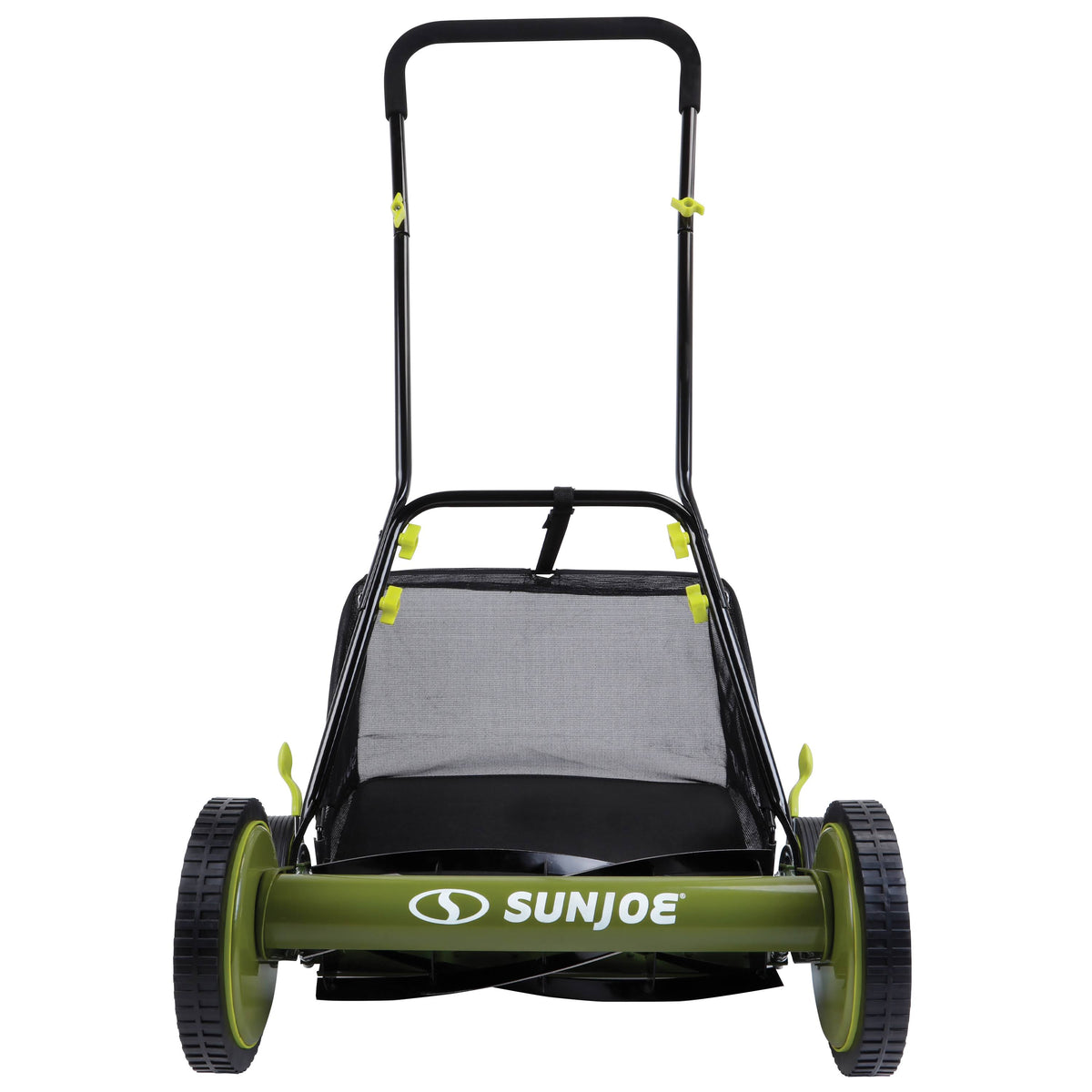 Black Manual Reel Mower with Grass Catcher R841