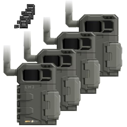 20MP Infrared Cellular Trail Camera Twin Pack with 4 SD Cards X588