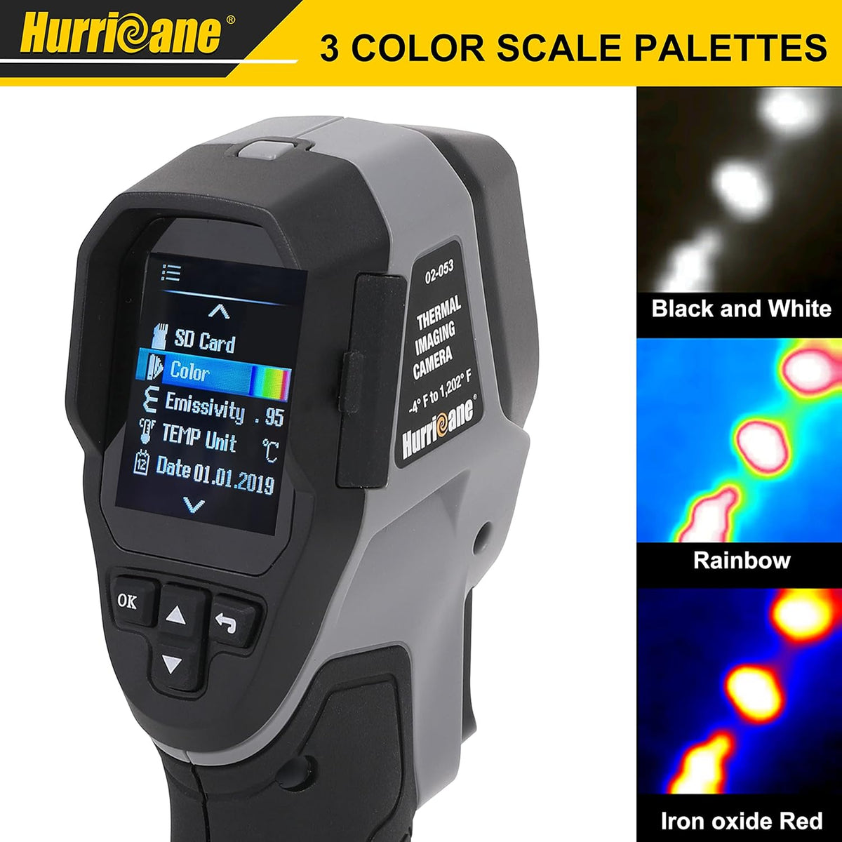 1.8 LCD Handheld Infrared Thermal Imaging Camera K59388