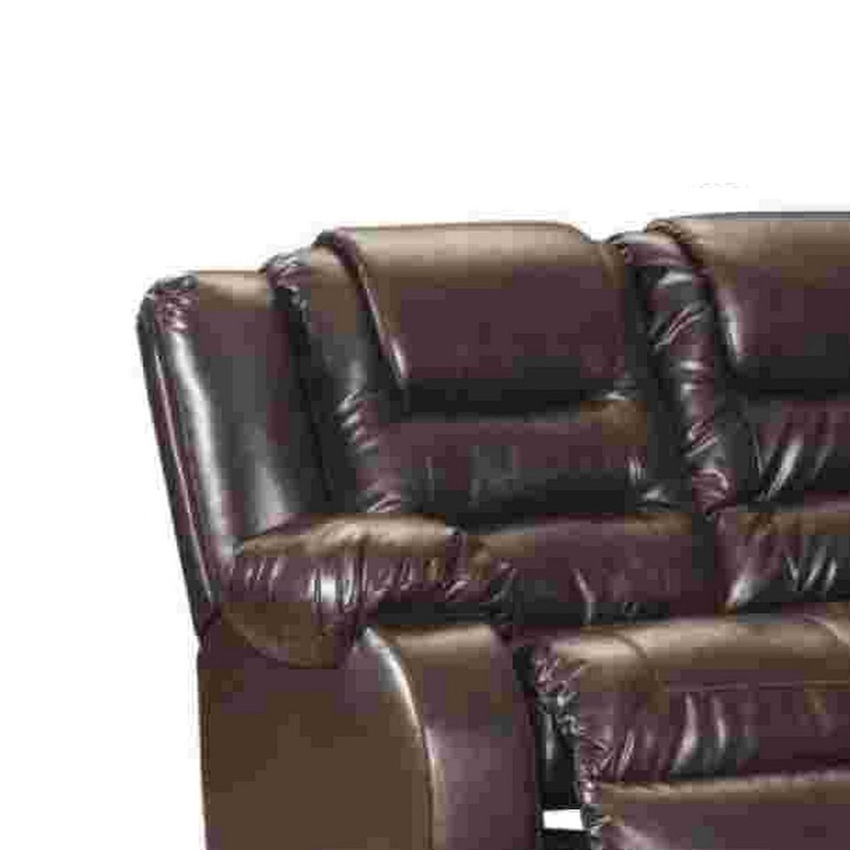 Mocha Brown Reclining Sofa E882687
