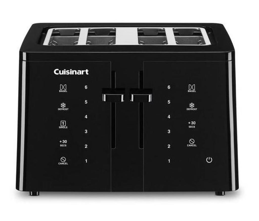 Black Wide Slot Toaster B33664