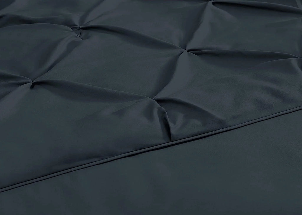 7-Piece Pintuck Comforter Set, Queen, Shadow Gray S27397
