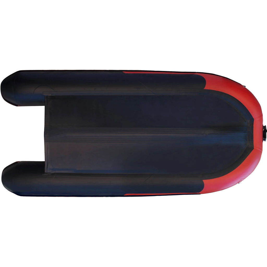 Inflatable Boat with Aluminum Floor 12.5 ft Black L63519