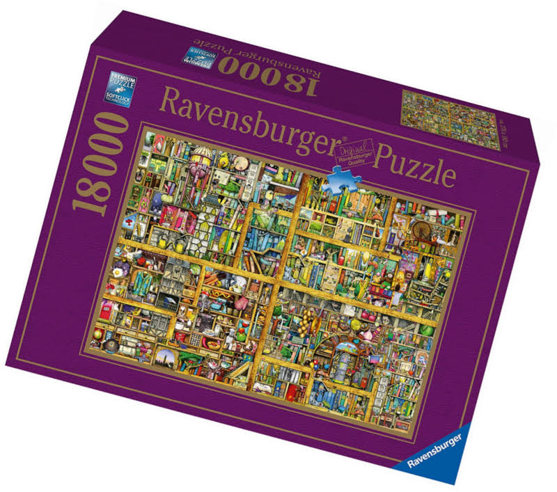 Magical Bookcase Puzzle E2952