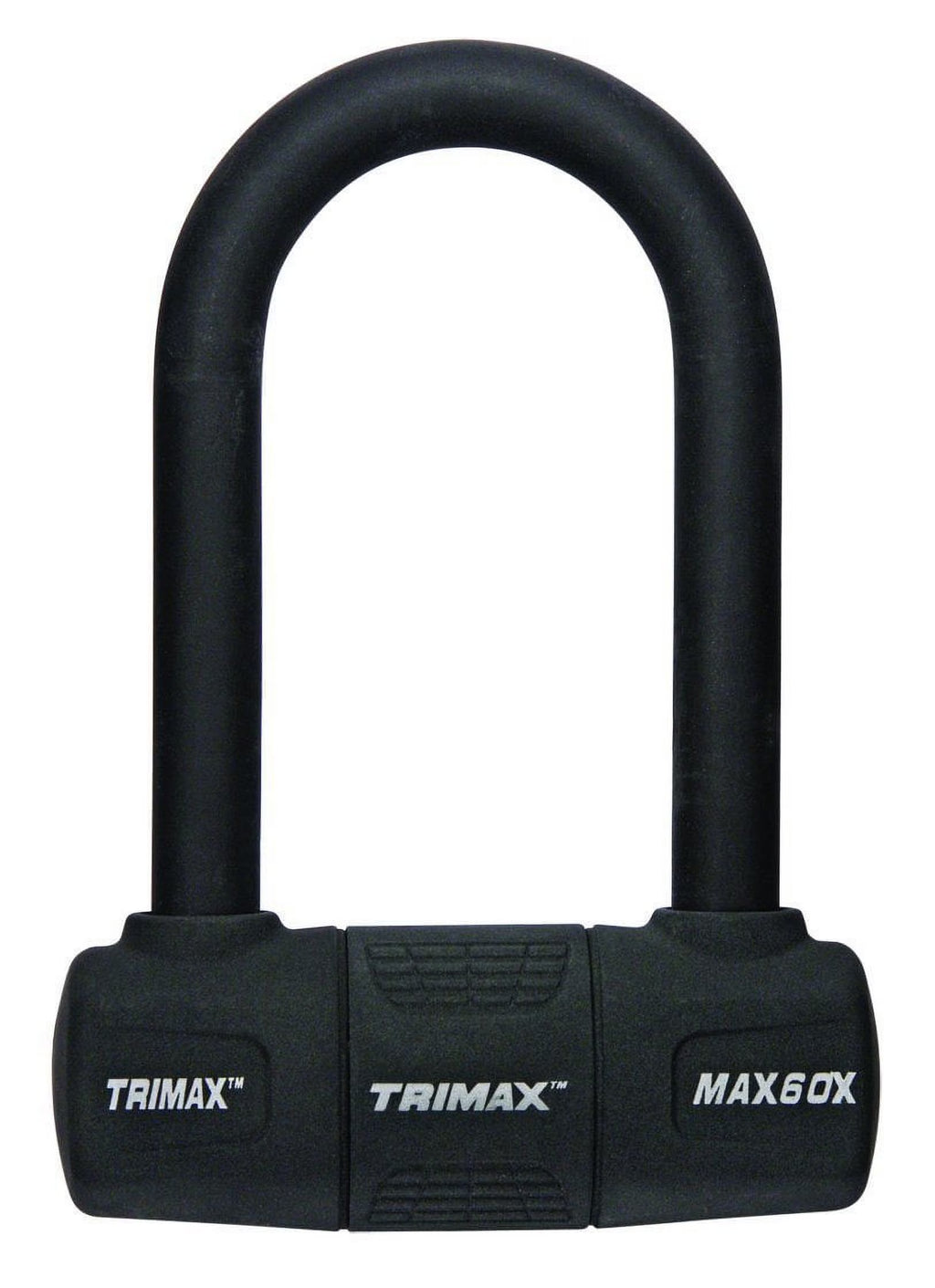 Black Rubberized Coating Mini-U-Shackle Lock D5011