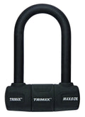 Black Rubberized Coating Mini-U-Shackle Lock D5011