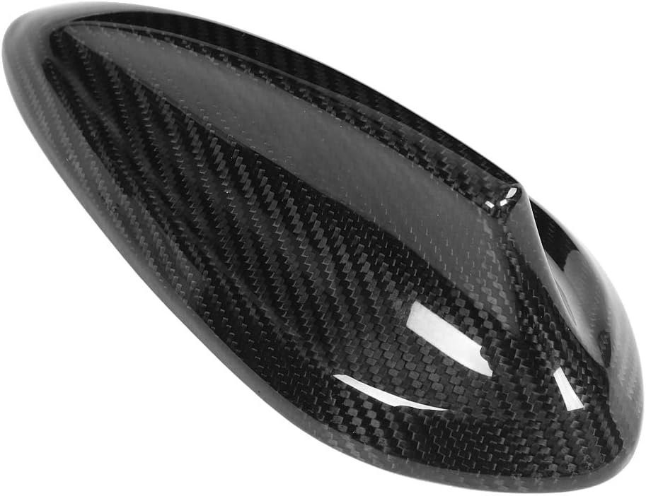Carbon Fiber Shark Fin Antenna Cover Trim Cap, Pack of 2 Q162093
