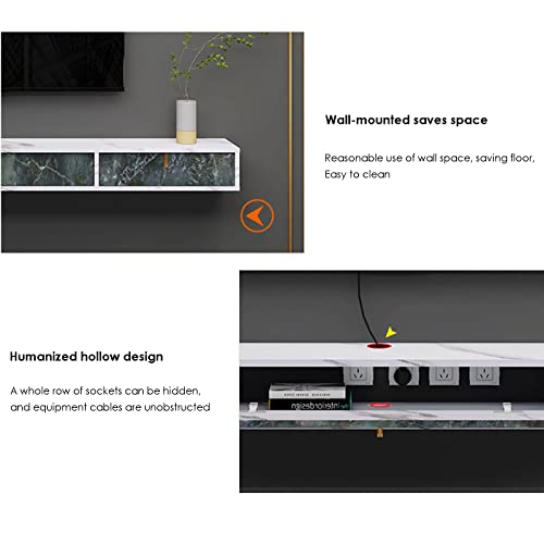 Floating TV Stand Wall Mounted Media Console T520