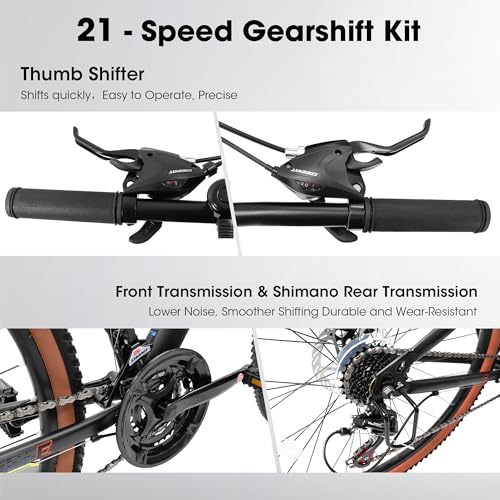 24 26 Inch Steel Aluminum Alloy Frame Mountain Bike F8092