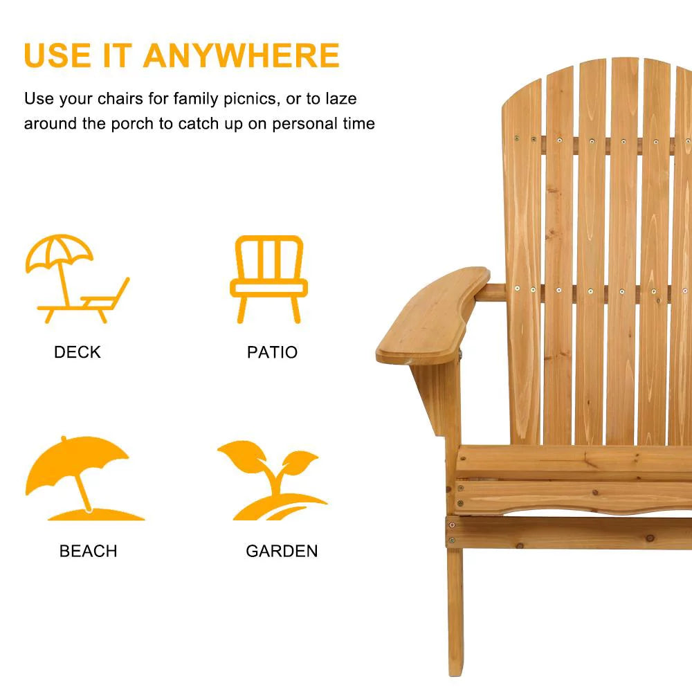 Wooden Folding Adirondack Chair O17156