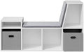 Reading Nook Bench with Seat Cushion Y2331