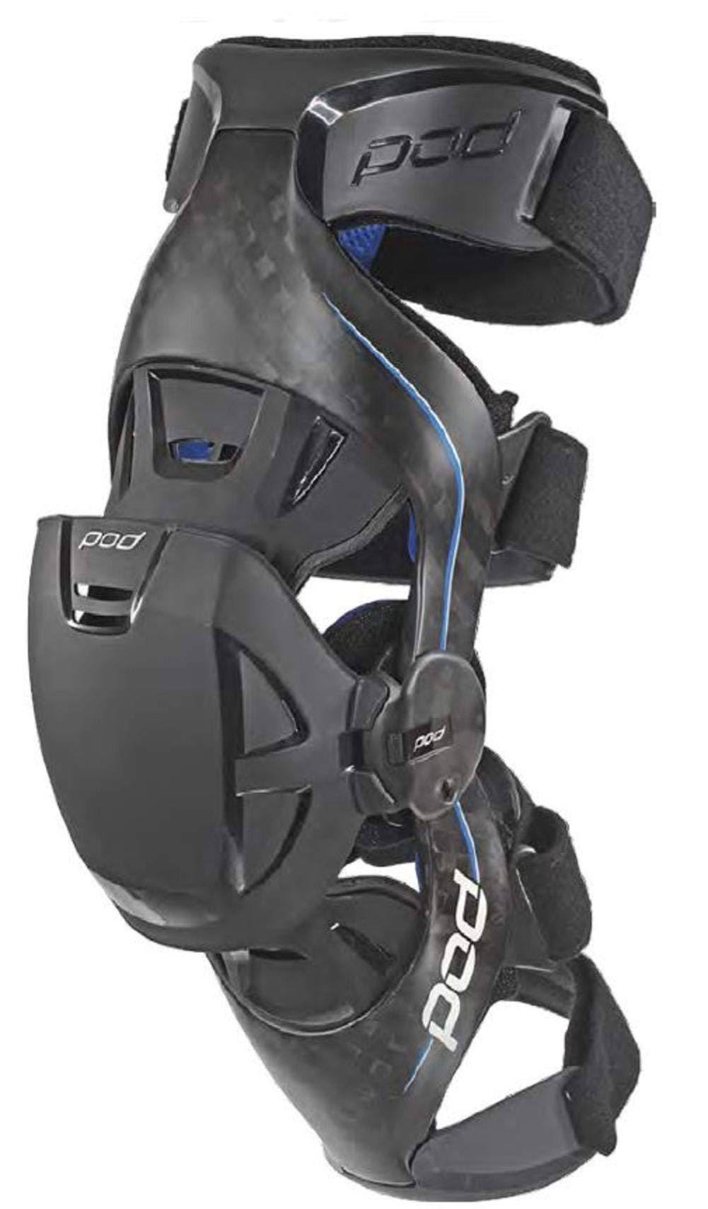 Carbon Blue Knee Brace Right Large G561596
